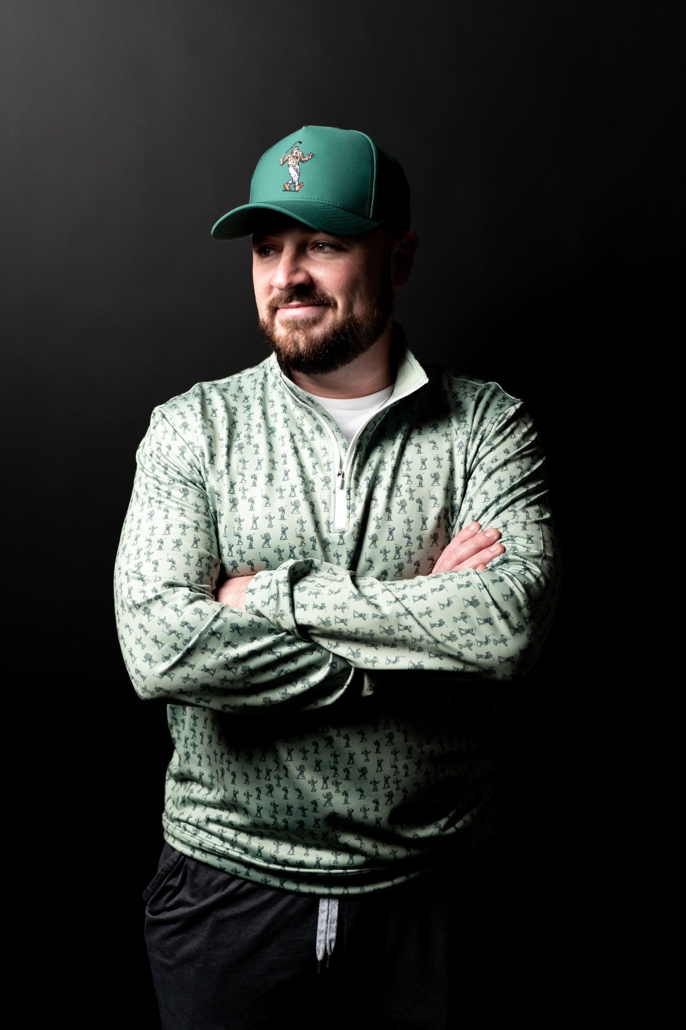 Sasquatch Quarter Zip - S - Club Rehab