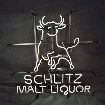 Schlitz Malt Liquor Neon Signs - Club Rehab