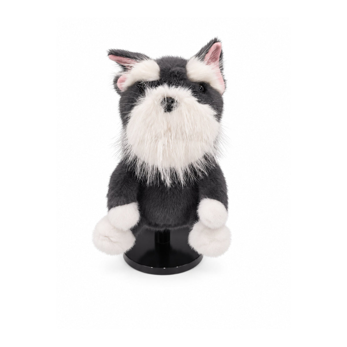 Schnauzer driver headcover, front view