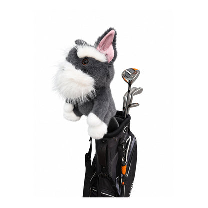 Schnauzer driver headcover, in bag side view