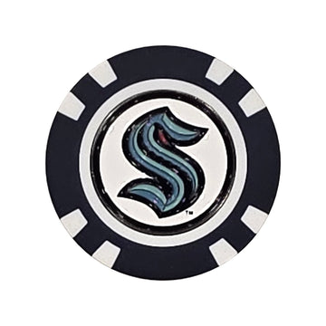 Seattle Kraken Poker-Chip-Ballmarker