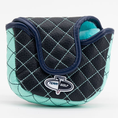 Seattle Kraken solid mallet putter quilted golf headcover alternate view