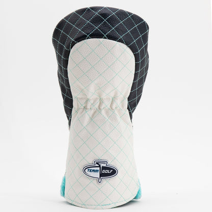 Seattle Kraken stripe driver quilted golf headcover alternate view