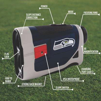 Seattle Seahawks Foresight golf rangefinder by Team Golf, view 6
