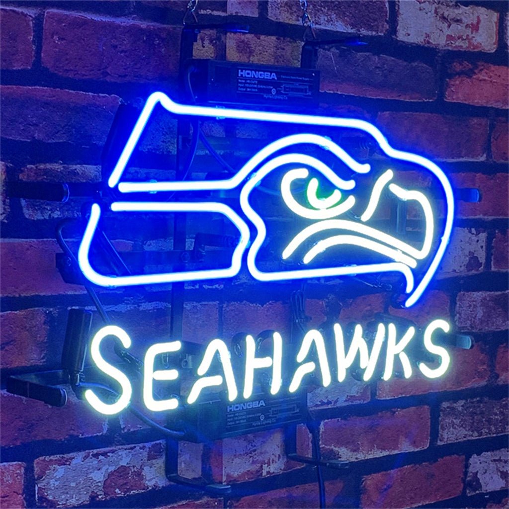 Seattle Seahawks Logo Neon Signs Light - Club Rehab