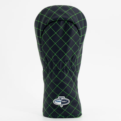 Seattle Seahawks Split Fairway quilted headcover, back view