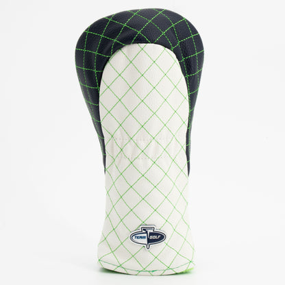 Seattle Seahawks Striped Fairway quilted headcover, back view