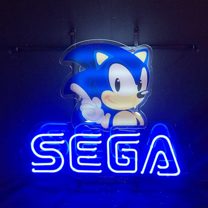 Sega Neon Signs Light - Club Rehab