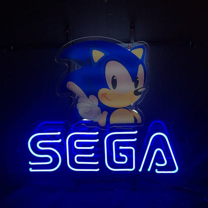 Sega Neon Signs Light - Club Rehab