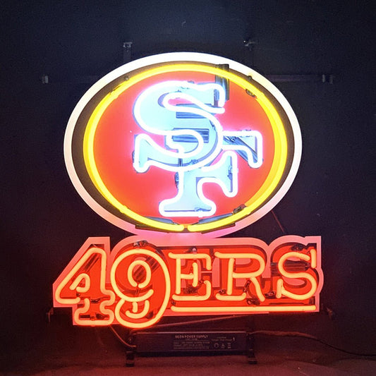 SF San Francisco 49 ERS Neon Signs Light - Club Rehab