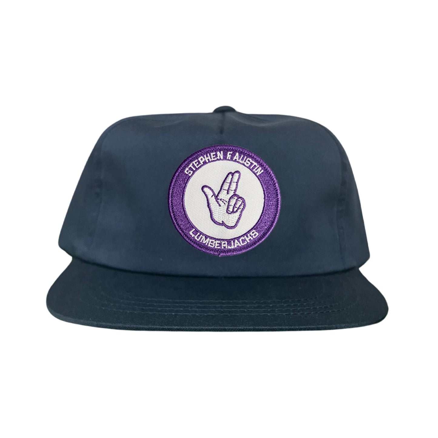 SFA / Axe'Em Hand / Curved Bill Mesh Snapback / 099 / SFA001 - Navy Flat Bill Canvas - Club Rehab