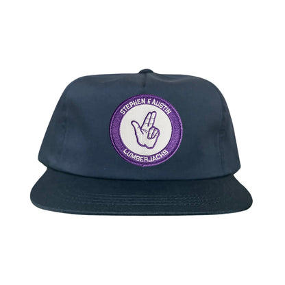 SFA / Axe'Em Hand / Curved Bill Mesh Snapback / 099 / SFA001 - Navy Flat Bill Canvas - Club Rehab