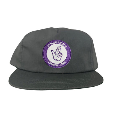 SFA / Axe'Em Hand / Curved Bill Mesh Snapback / 099 / SFA001 - Charcoal Flat Bill Canvas - Club Rehab