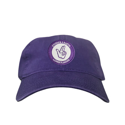 SFA / Axe'Em Hand / Curved Bill Mesh Snapback / 099 / SFA001 - Dad Hat Purple - Club Rehab