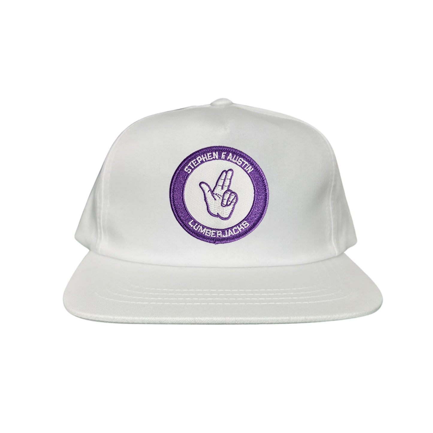 SFA / Axe'Em Hand / Curved Bill Mesh Snapback / 099 / SFA001 - White Flat Bill Canvas - Club Rehab