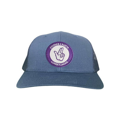 SFA / Axe'Em Hand / Curved Bill Mesh Snapback / 099 / SFA001 - Navy Curved Bill Mesh Snapback - Club Rehab