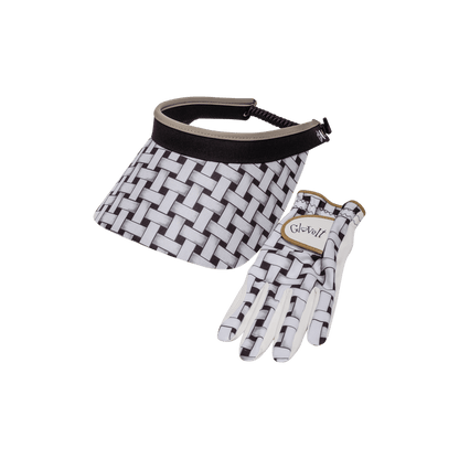 Shadow Weave Print And Solid Coil Visors - Club Rehab