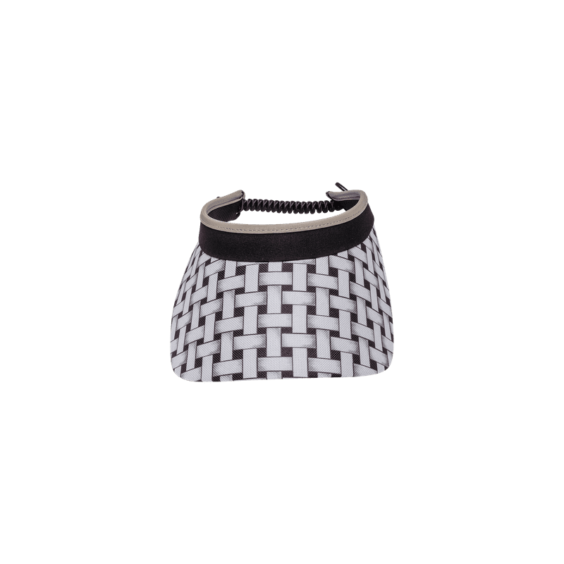Shadow Weave Print And Solid Coil Visors - Club Rehab