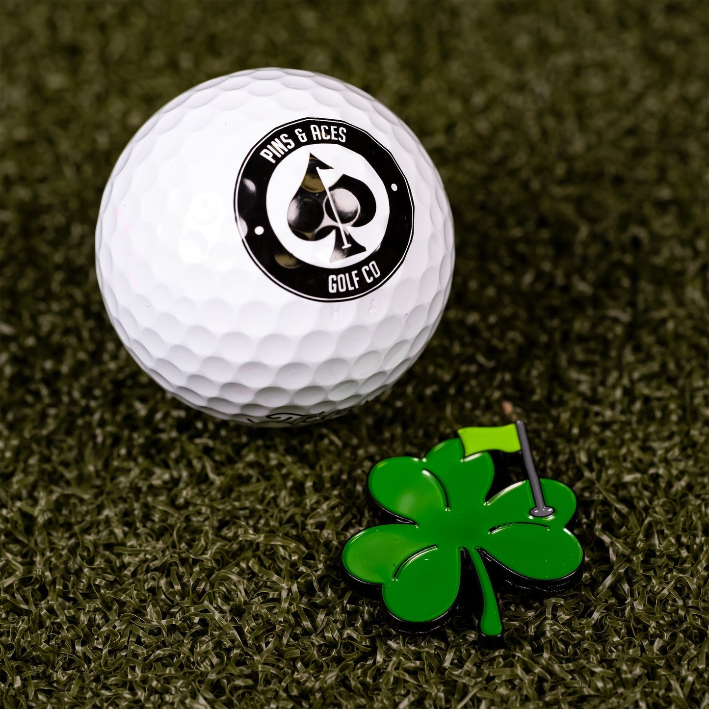 Shamrock Ball Marker - Club Rehab