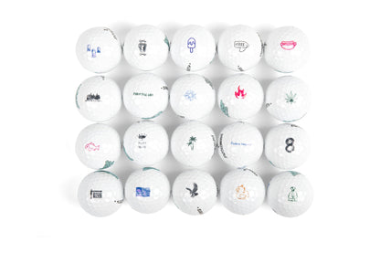 Shankitgolf Ball Stamps 20+ Designs - Hot Dog - Club Rehab