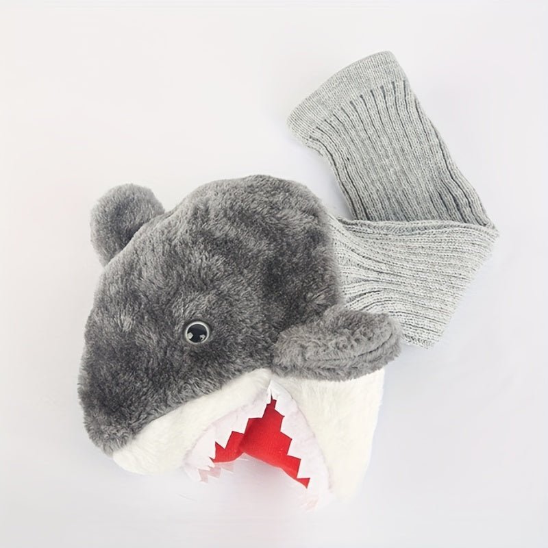 Shark Attack Plush Golf Club Head Cover - Club Rehab - HeadcoverShark Attack Plush Golf Club Head Cover