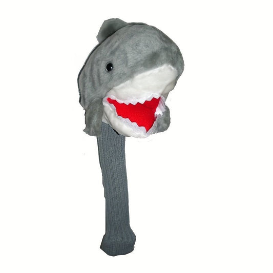 Shark Attack Plush Golf Club Head Cover - Club Rehab - HeadcoverShark Attack Plush Golf Club Head Cover