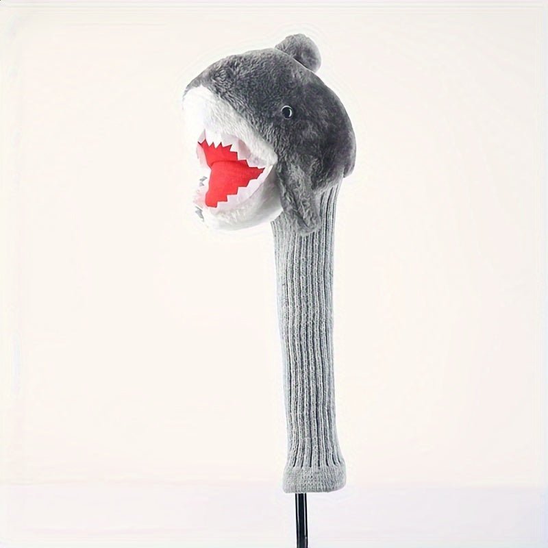 Shark Attack Plush Golf Club Head Cover - Club Rehab - HeadcoverShark Attack Plush Golf Club Head Cover