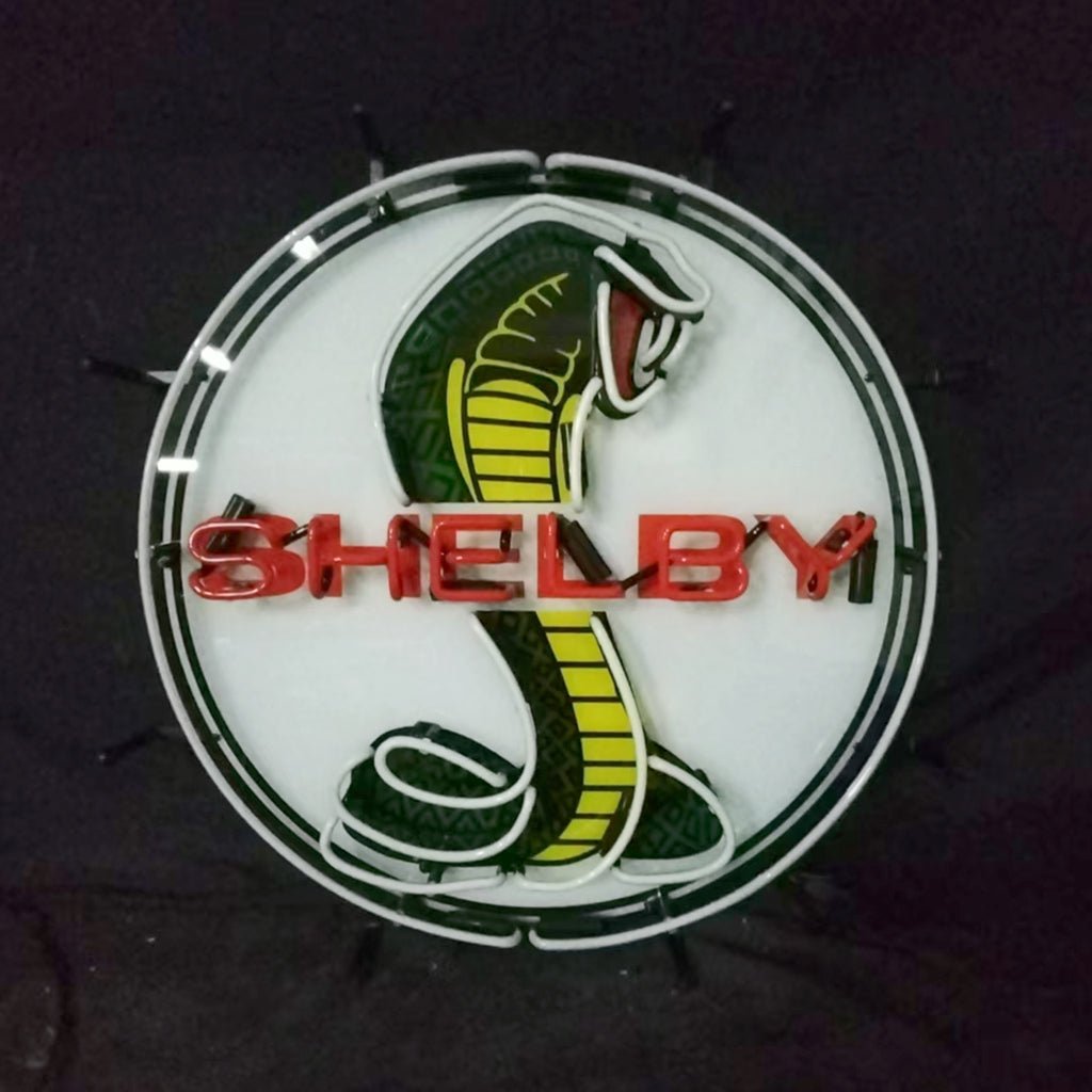 Shelby Cobra Car Logo Neon Signs - Club Rehab