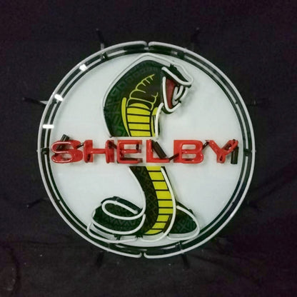 Shelby Cobra Car Logo Neon Signs - Club Rehab