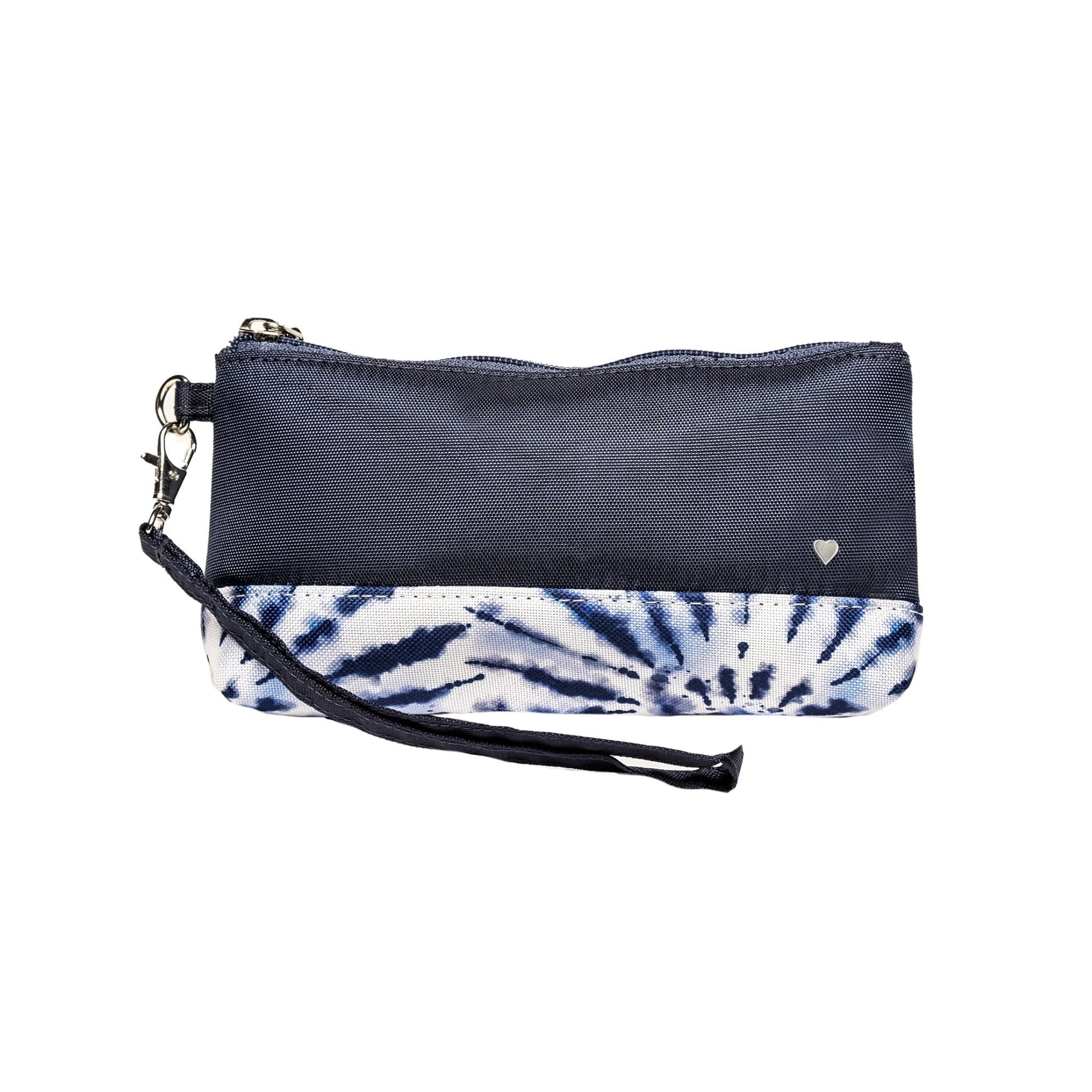 Shibori Wristlet with Removeable Strap - Club Rehab