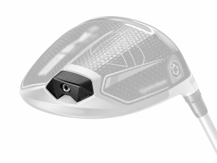 Shaped rear weight shown on SIM2 MAX-D. Confirm exact model and handedness before ordering.