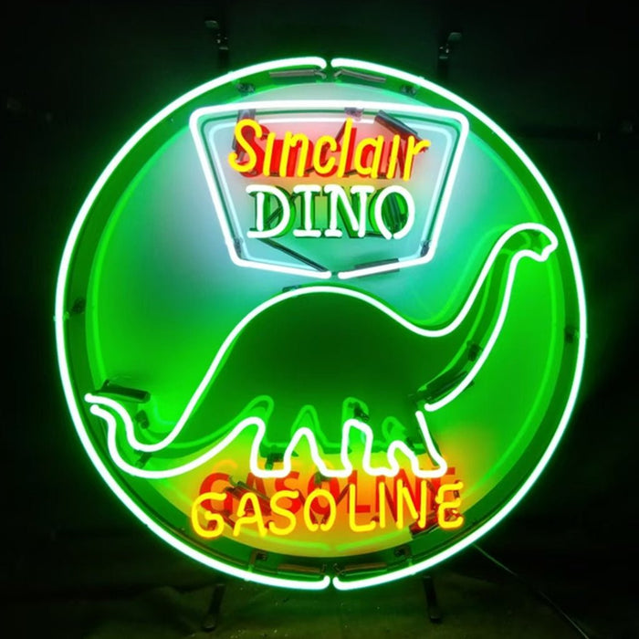 Sinclair Dino Gasoline Neon Signs Light - Club Rehab