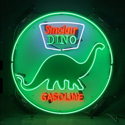 Sinclair Dino Gasoline Neon Signs Light - Club Rehab