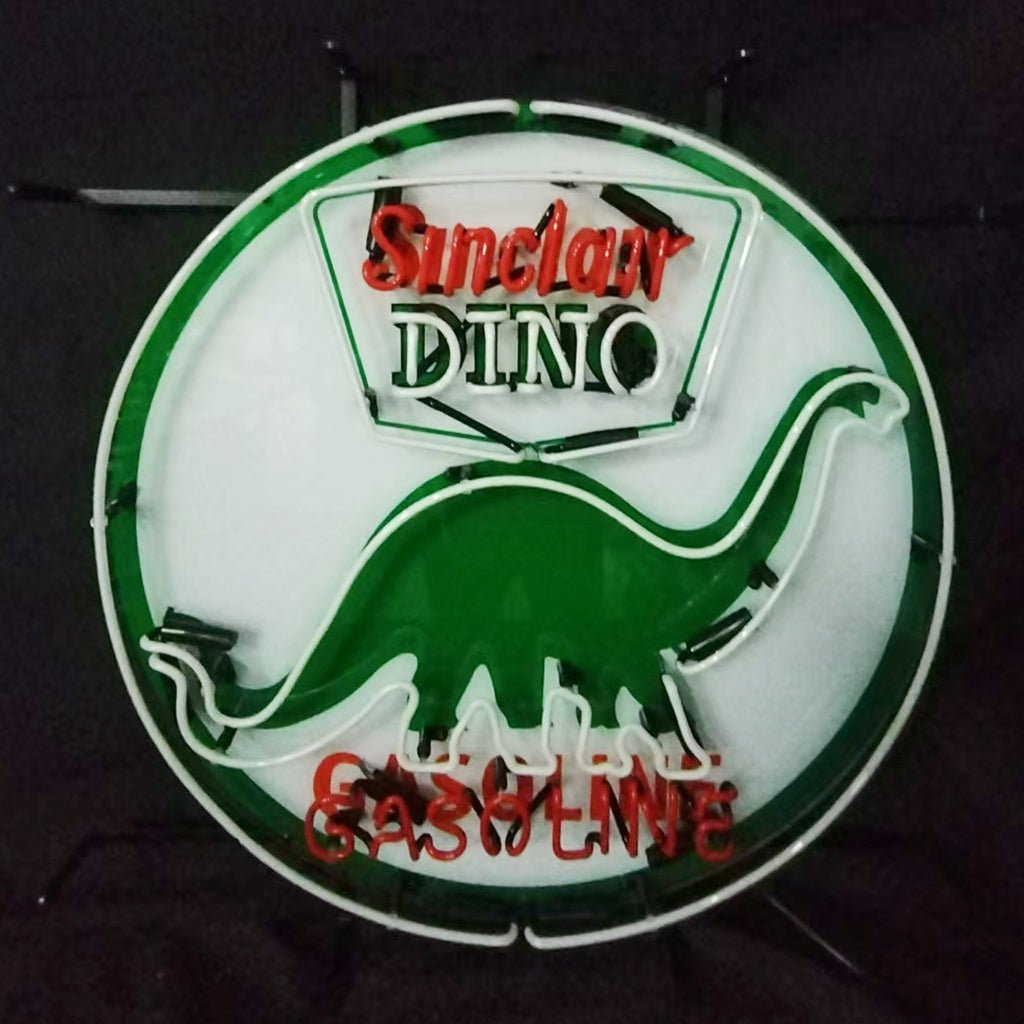 Sinclair Dino Gasoline Neon Signs Light - Club Rehab
