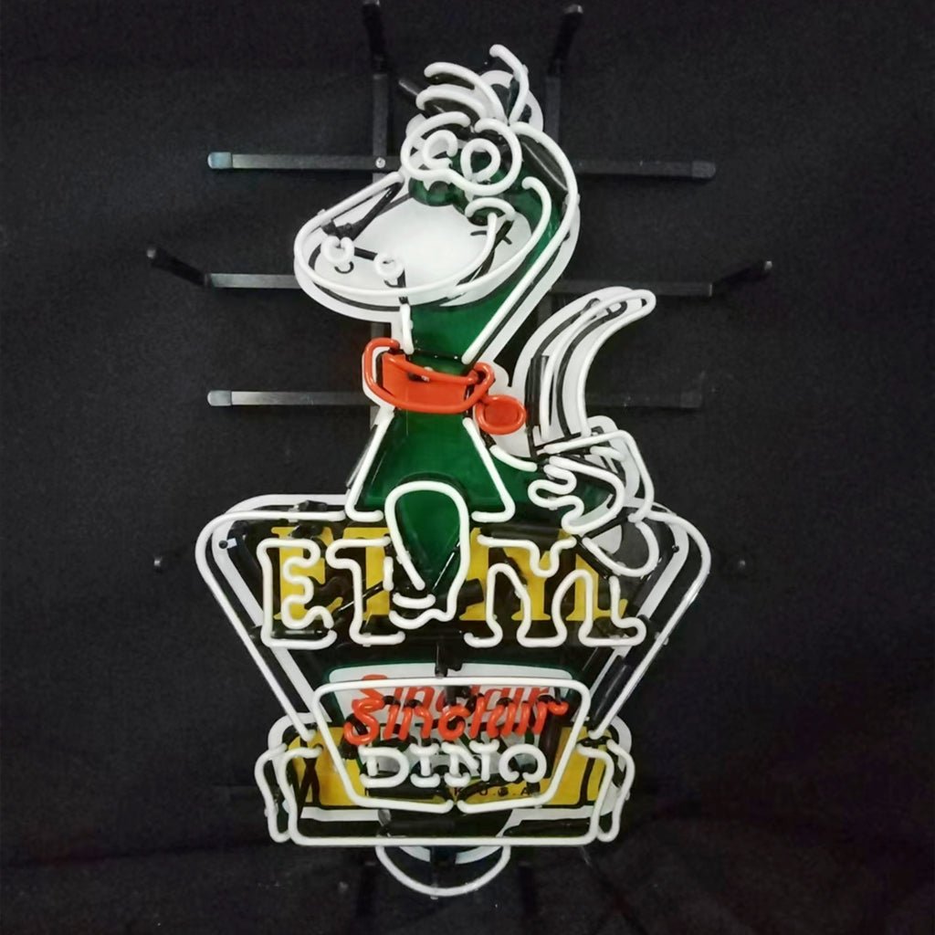 Sinclair Dino Gasoline Trade Mar Reg.US. Patent Off New York Neon Signs Light - Club Rehab