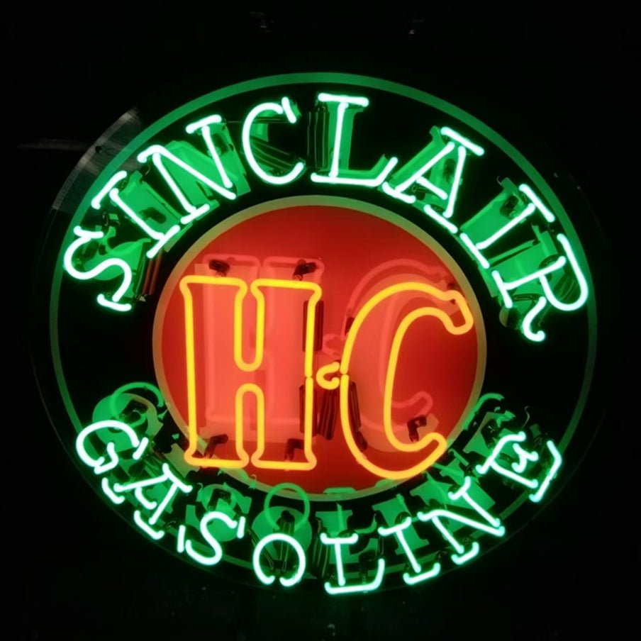Sinclair HC Gasoline Neon Signs Light - Club Rehab