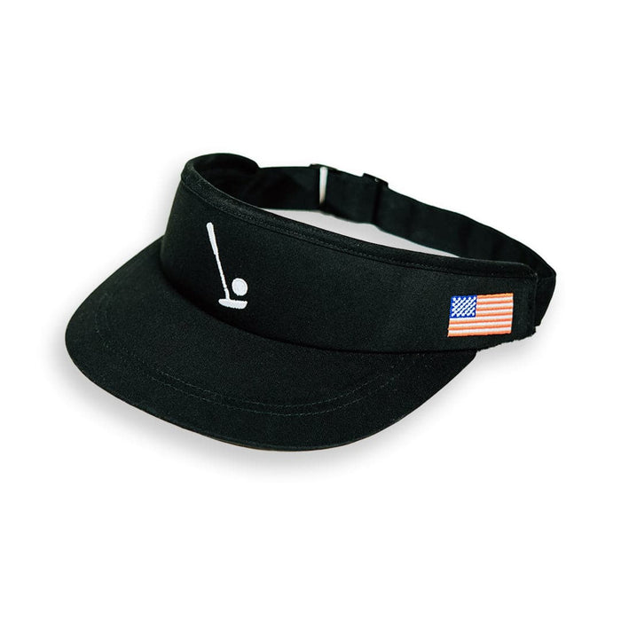 Sink It Black Visor - Club Rehab