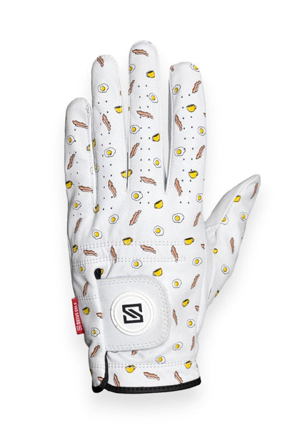 SKIVE Premium Golf Glove - Breakfast Ball Left Hand - Club Rehab