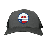 Charcoal Curved Mesh Snapback