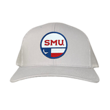 Silver Curved Mesh Snapback