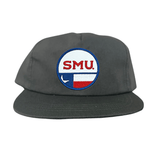 Flat Bill Charcoal Canvas Snapback