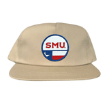 Flat Bill Khaki Canvas Snapback