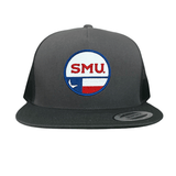 Flat Bill Charcoal Mesh Snapback
