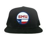 Flat Bill Black Mesh Snapback