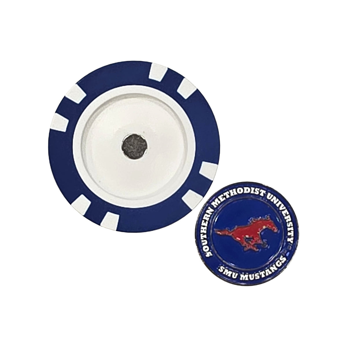 SMU Mustangs Golf Chip Ball Marker
