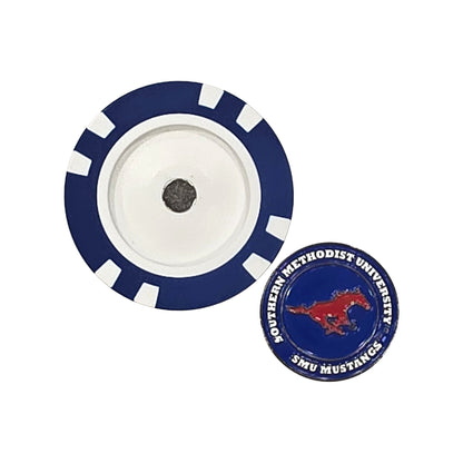 SMU Mustangs Golf Chip Ball Marker