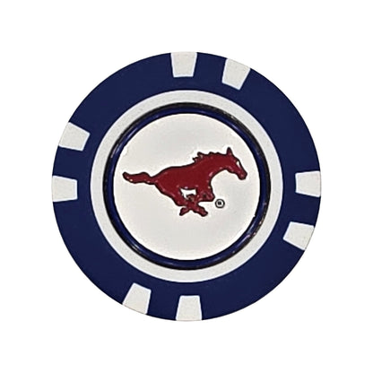 SMU Mustangs Golf Chip Ball Marker