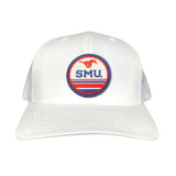 White Curved Bill Trucker