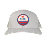 Silver Curved Bill Trucker