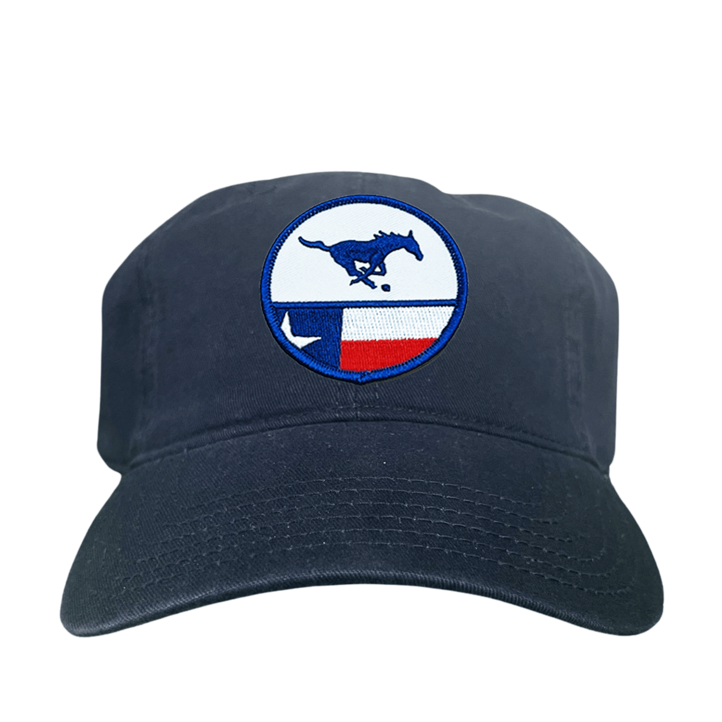 SMU Pony SMU Pony Flag Patch / Hats / 254 / SMU043 / MM - Dad Hat Navy - Club Rehab
